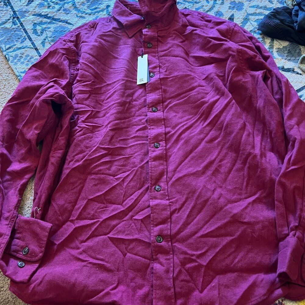 NWT BR large button down top‎